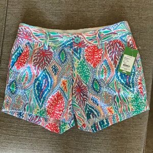Lilly Pulitzer new with tags. Shorts size 4
